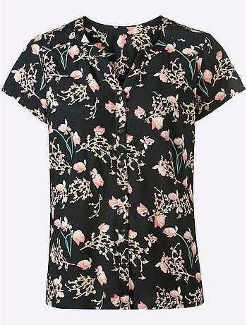 Chemisier à Manches Courtes Viscose (ecovero) - Taille Standard - Witt