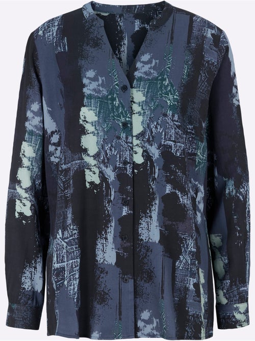 Chemisier à Manches Longues Pure Viscose - Taille Standard - helline - Kiabi