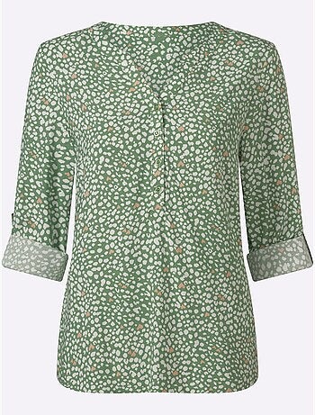 Chemisier à Manches Longues Pure Viscose - Taille Standard - Witt