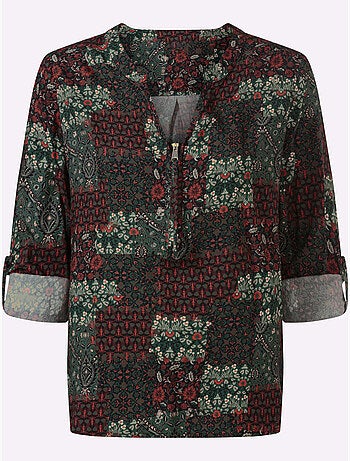 Chemisier à Manches Longues Pure Viscose - Taille Standard - Witt