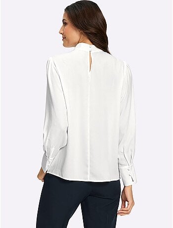 Chemisier à Manches Longues Qualité Crêpe - Taille Standard - Witt