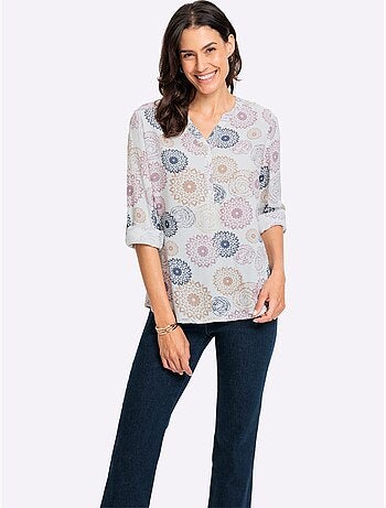 Chemisier à Manches Longues Viscose (ecovero) - Taille Standard - Witt