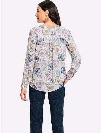 Chemisier à Manches Longues Viscose (ecovero) - Taille Standard - Witt