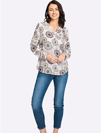 Chemisier à Manches Longues Viscose (ecovero) - Taille Standard - Witt