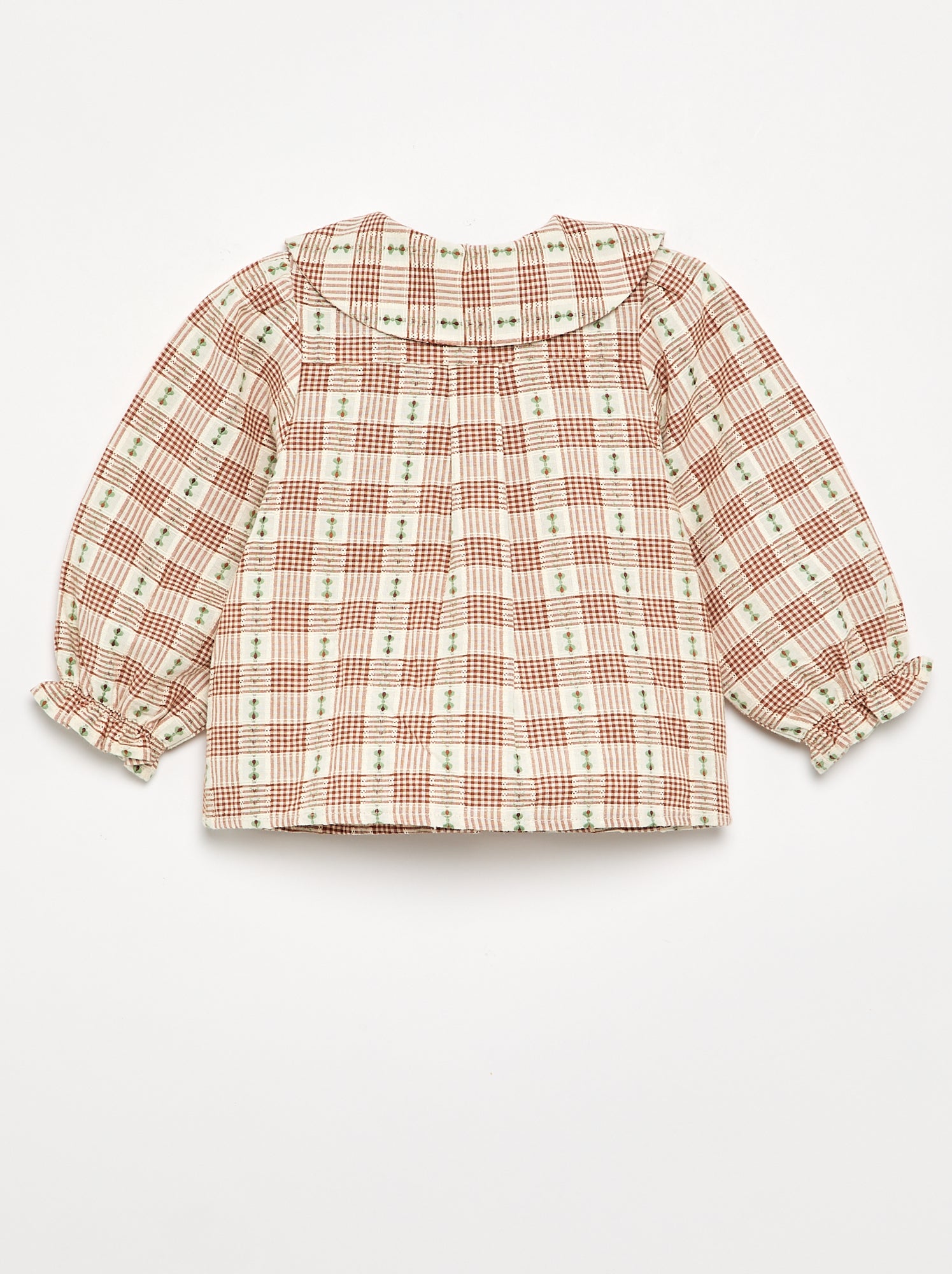 Chemisier à motif - Beige
