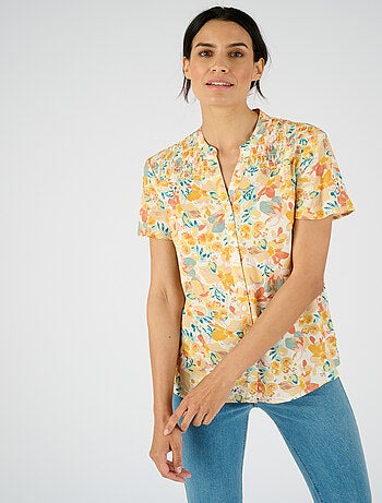 Chemisier à smocks Climatyl - Damart