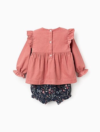 Chemisier à Volants + Short Floral Brothers & Sisters