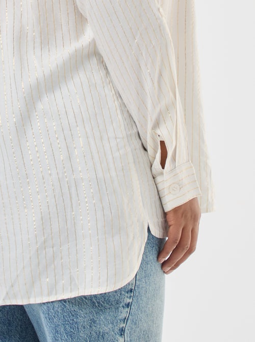 Chemisier ample à lignes 'Veromodacu' - Kiabi