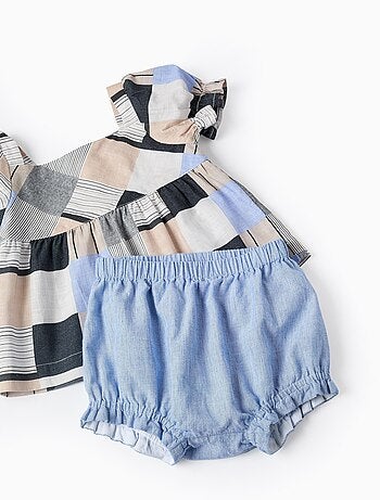 Chemisier avec Motif + Short Brothers & Sisters