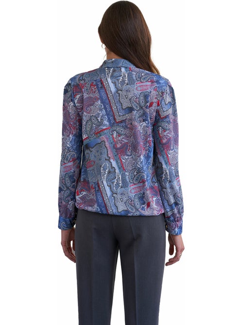 Chemisier-blouson jersey imprimé - Afibel - Kiabi