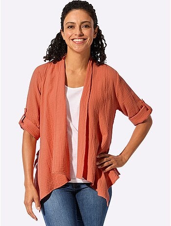 Chemisier Boléro Pur Coton - Taille Standard - Witt