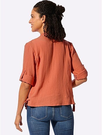 Chemisier Boléro Pur Coton - Taille Standard - Witt