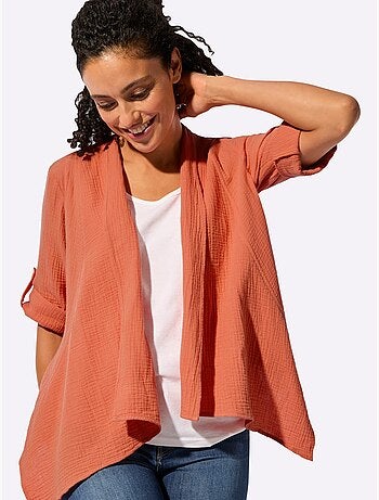 Chemisier Boléro Pur Coton - Taille Standard - Witt