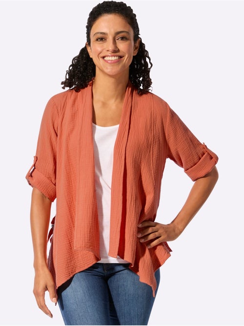 Chemisier Boléro Pur Coton - Taille Standard - Witt - Kiabi