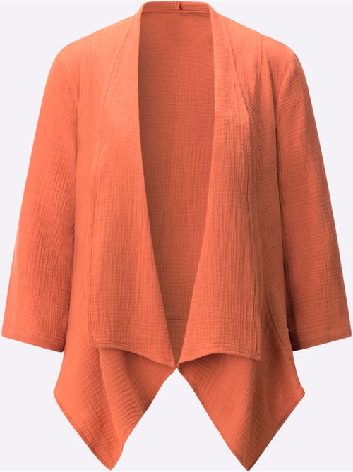 Chemisier Boléro Pur Coton - Taille Standard - Witt - Kiabi
