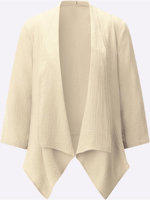 Chemisier Boléro Pur Coton - Taille Standard - Witt - Kiabi
