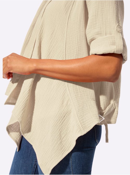 Chemisier Boléro Pur Coton - Taille Standard - Witt - Kiabi