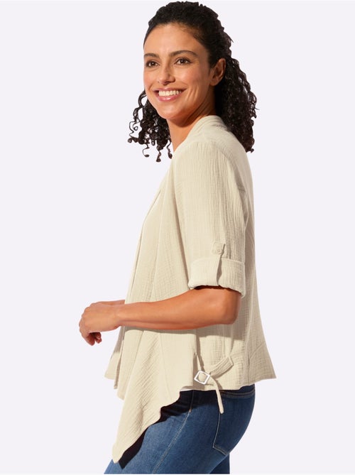 Chemisier Boléro Pur Coton - Taille Standard - Witt - Kiabi
