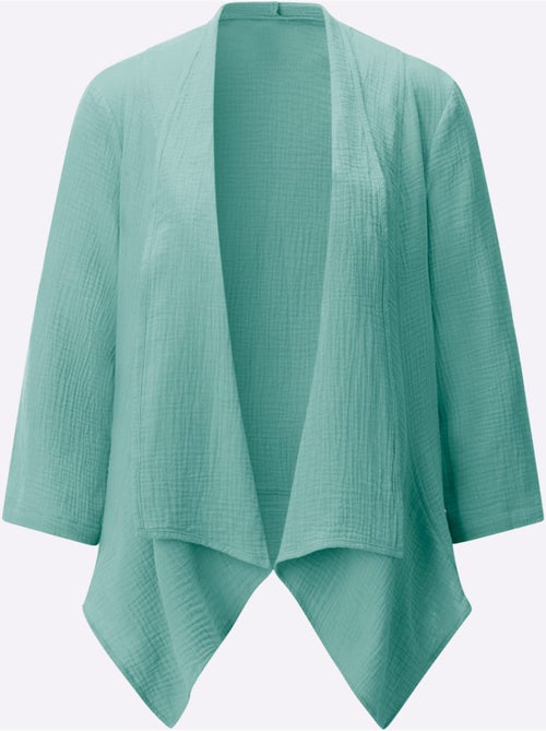 Chemisier Boléro Pur Coton - Taille Standard - Witt - Kiabi