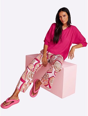 Chemisier Bords-côtes à L'encolure - Taille Standard - helline