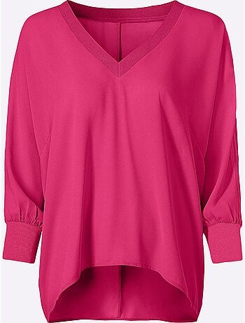 Chemisier Bords-côtes à L'encolure - Taille Standard - helline