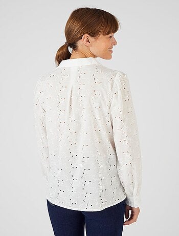 Chemisier broderie anglaise - Damart