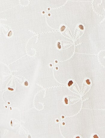 Chemisier broderie anglaise - Damart