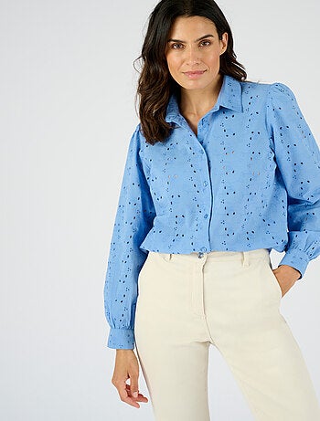 Chemisier broderie anglaise - Damart