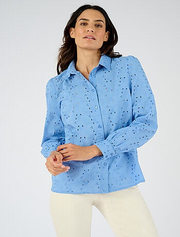 Chemisier broderie anglaise - Damart