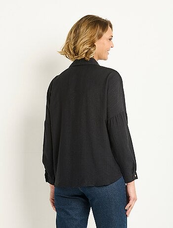 Chemisier broderies perles et sequins