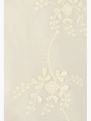 Chemisier broderies reliéfées - Damart
