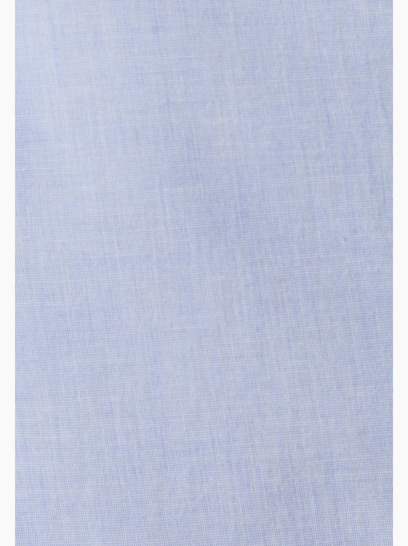 Chemisier chambray volanté - damart Bleu - Kiabi