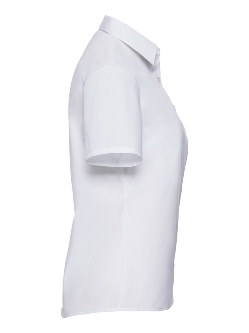 Chemisier classic - russell collection Blanc - Kiabi