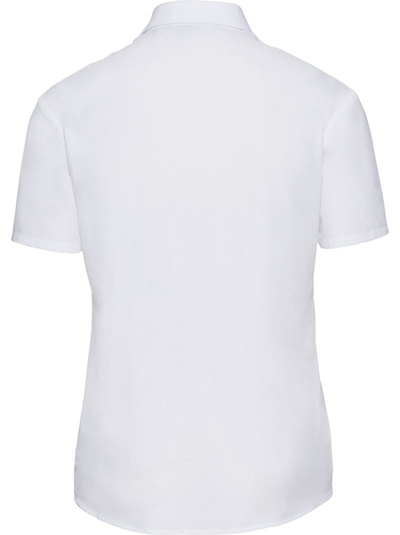 Chemisier classic - russell collection Blanc - Kiabi