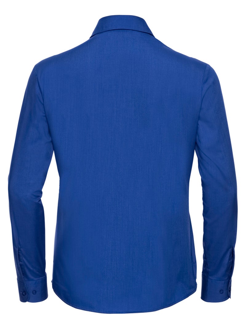 Chemisier classic - russell collection Bleu roi - Kiabi