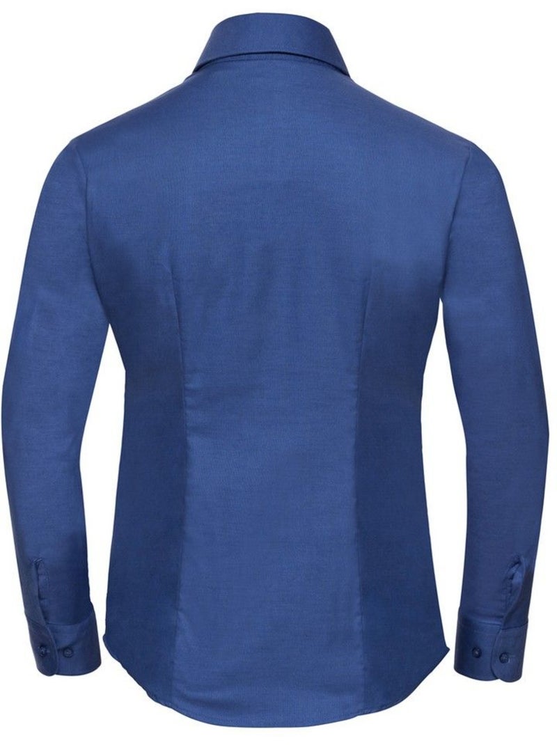 Chemisier classic - russell collection Bleu roi - Kiabi
