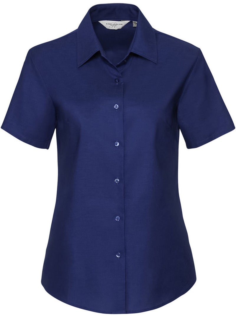 Chemisier classic - russell collection Bleu roi - Kiabi