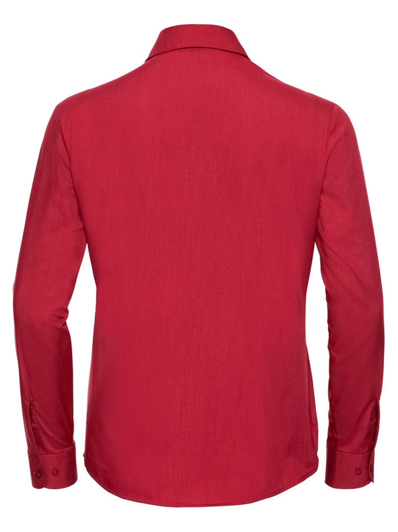 Chemisier classic - russell collection Rouge tomate - Kiabi