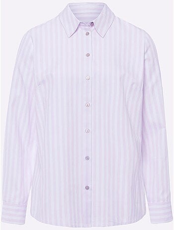 Chemisier Classique Motif à Rayures Mode - Taille Standard - Helline