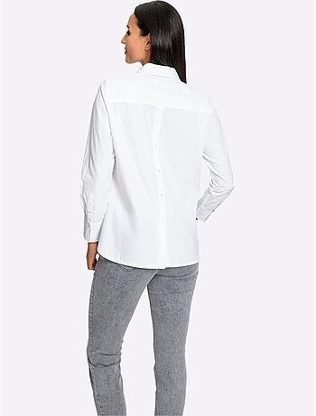 Chemisier Classique Patte De Boutonnage Le Long Du Dos - Taille Standard - Helline