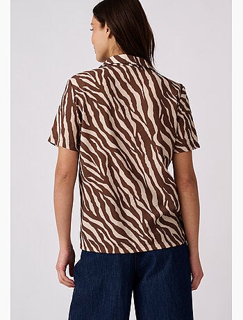 Chemisier Climatyl imprimé animalier - Damart
