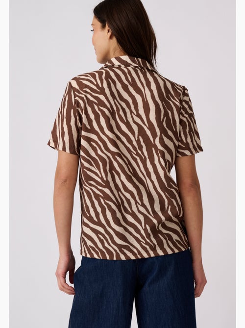 Chemisier Climatyl imprimé animalier - Damart - Kiabi