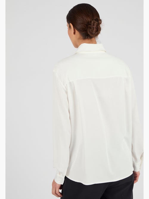 Chemisier col fantaisie pure viscose - Damart - Kiabi