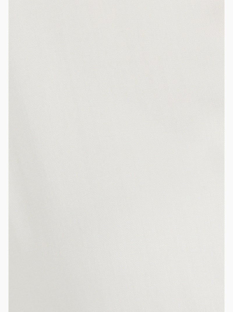 Chemisier col fantaisie pure viscose - Damart Blanc - Kiabi