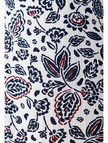 Chemisier col volanté pure viscose Lenzing(TM) EcoVero(TM) - Damart