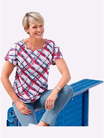 Chemisier Coupe Décontractée Aux épaules - Taille Standard - Moda Vilona