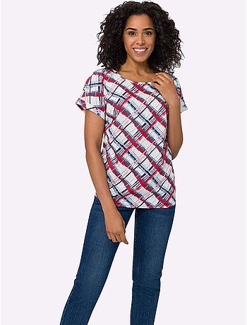Chemisier Coupe Décontractée Aux épaules - Taille Standard - Moda Vilona