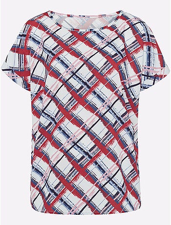 Chemisier Coupe Décontractée Aux épaules - Taille Standard - Moda Vilona