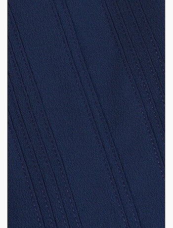 Chemisier crêpe à volants - Damart