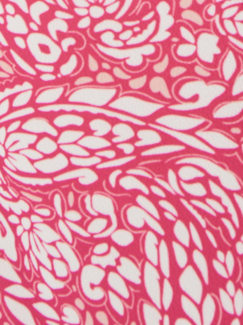 Chemisier crêpe texturé - damart Rose - Kiabi
